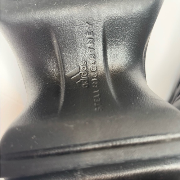 Adidas x Stella McCartney  black wedge  Clog sandals  US Size 6 excellent! - Picture 7 of 10